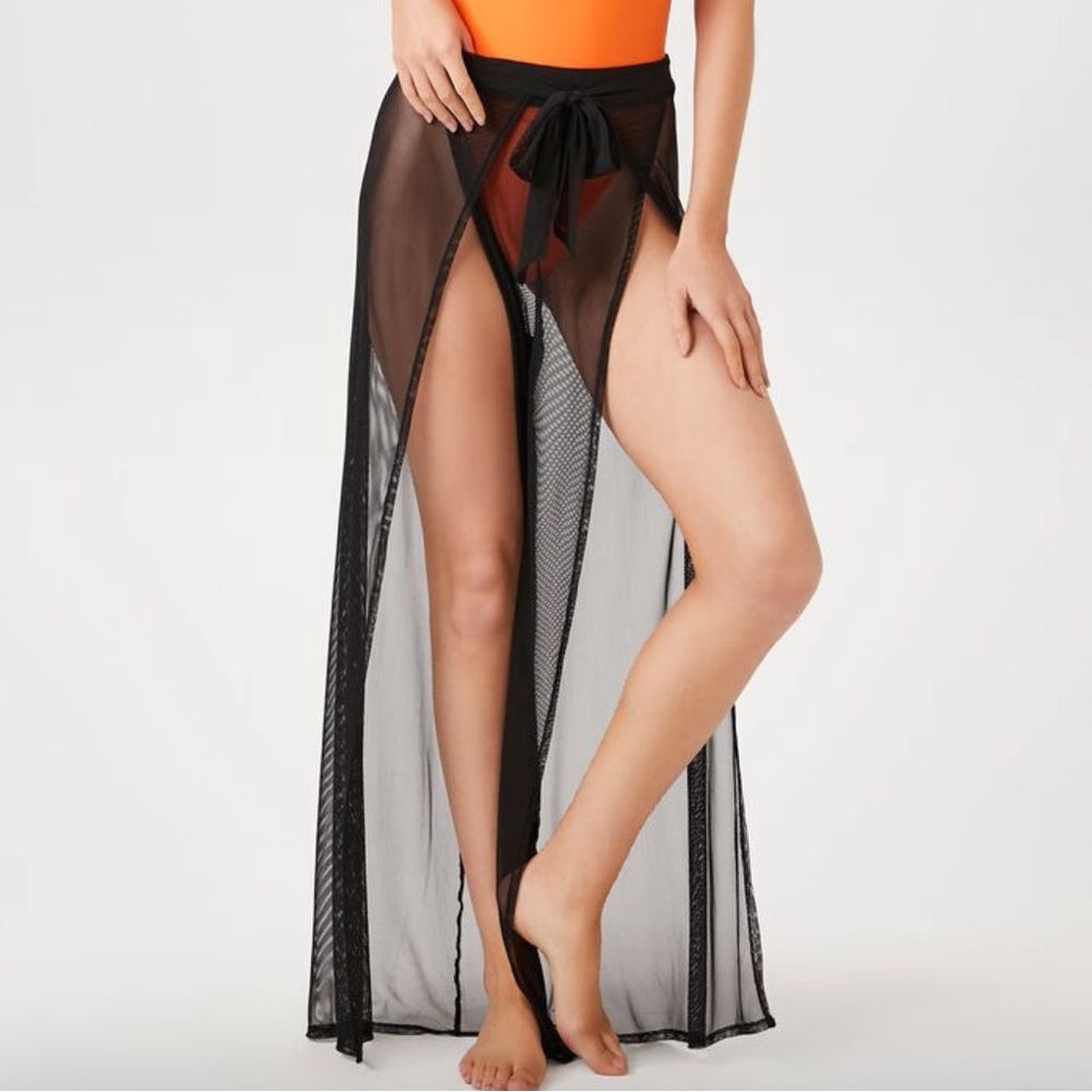 Forever 21 Mesh Swim Cover Up Bottom